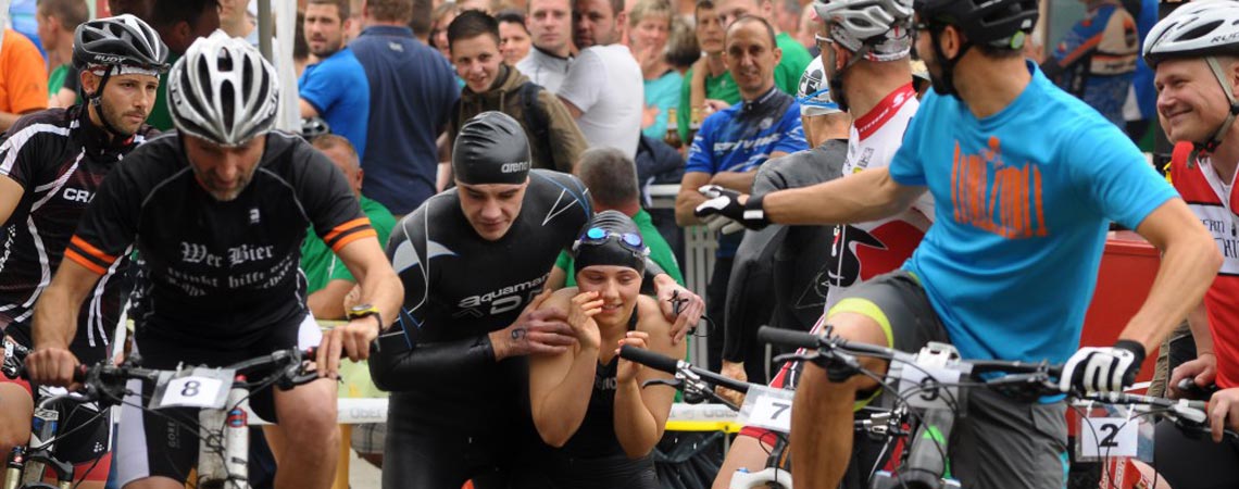 Volkssporttriathlon in Sebnitz